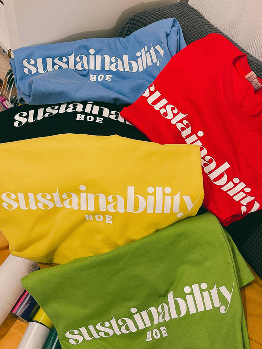 Sustainability Hoe T-Shirts